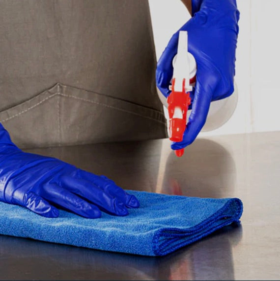 Ultra Stretch Professional Cobalt Blue Nitrile Exam Gloves – 3 Mil (200/Box)