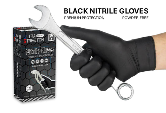 100 pcs/Box of ULTRA STRETCH Professional Heavy Duty PRO 6.0 Nitrile Exam Gloves